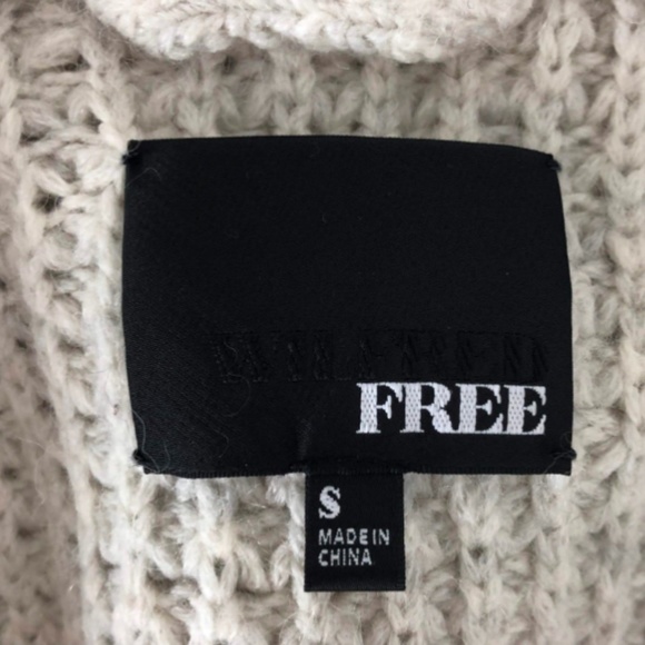Wilfred Free Aritzia Marin Sweater Cardigan Alpaca - Picture 6 of 6